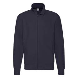 Bluza z suwakiem MĘSKA Fruit of The Loom LIGHTWEIGHT Sweat Jacket granatowa