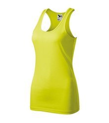 DAMSKA koszulka MALFINI top RACER neon yellow