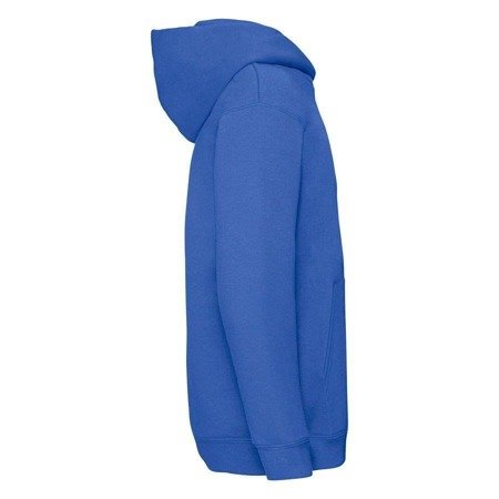 Bluza Kangurka DZIECIĘCA Fruit of The Loom HOODED SWEAT PREMIUM niebieska