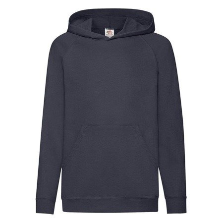 Bluza Kangurka DZIECIĘCA Fruit of The Loom LIGHTWEIGHT HOODED Sweat  ciemny granat  