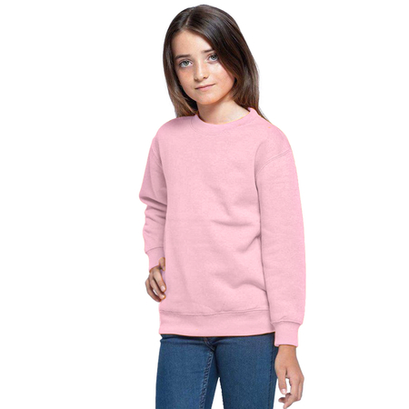 Bluza Kangurka DZIECIĘCA JHK SWRK 290 KID SWEATSHIRT różowa jasna