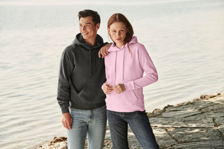 Bluza Kangurka MĘSKA Fruit of The Loom CLASSIC HOODED Sweat ciemny żółty