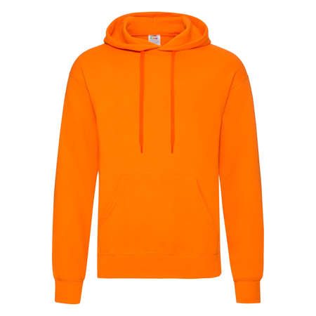 Bluza Kangurka MĘSKA Fruit of The Loom CLASSIC HOODED Sweat pomarańczowa 