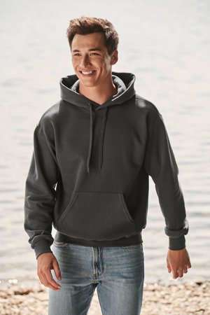 Bluza Kangurka MĘSKA Fruit of The Loom CLASSIC HOODED Sweat pomarańczowa 