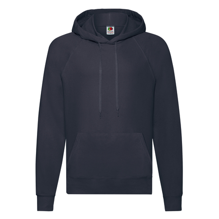 Bluza Kangurka MĘSKA Fruit of The Loom LIGHTWEIGHT HOODED Sweat  granatowa 