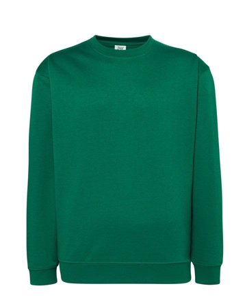 Bluza UNISEX JHK SWRA 290 SWEATSHIRT zieleń kelly