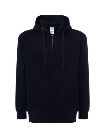 Bluza z kapturem i suwakiem  MĘSKA JHK SWUA HOOD SWEATSHIRT granatowa