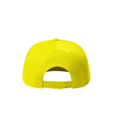 Czapka z daszkiem UNISEX Malfini RAP 5P cytrynowa