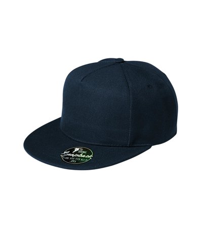 Czapka z daszkiem UNISEX Malfini RAP 5P granatowa