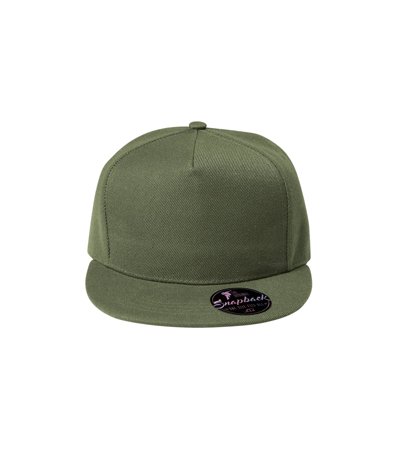 Czapka z daszkiem UNISEX Malfini RAP 5P khaki