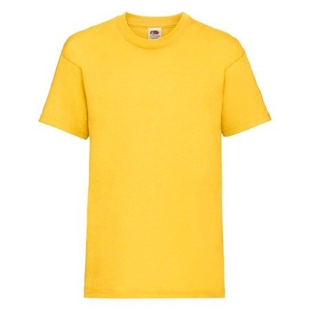 DZIECIĘCA koszulka FRUIT VALUEWEIGHT c.żółta