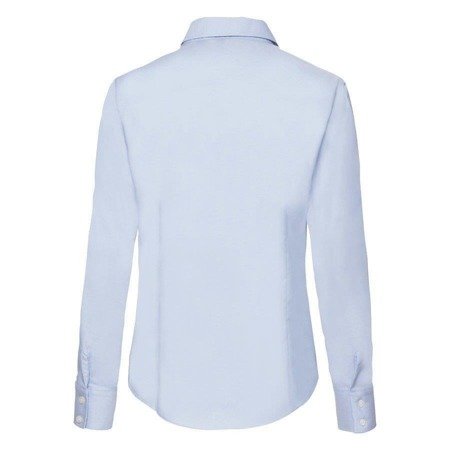 Koszula DAMSKA Fruit of The Loom LADIES LONG SLEEVE OXFORD SHIRT błękitna 