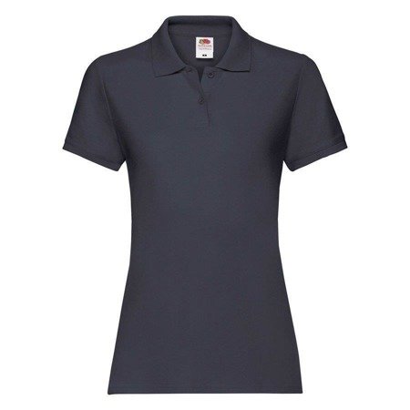 Koszulka Polo DAMSKA Fruit of The Loom LADIES PREMIUM POLO ciemny granat  