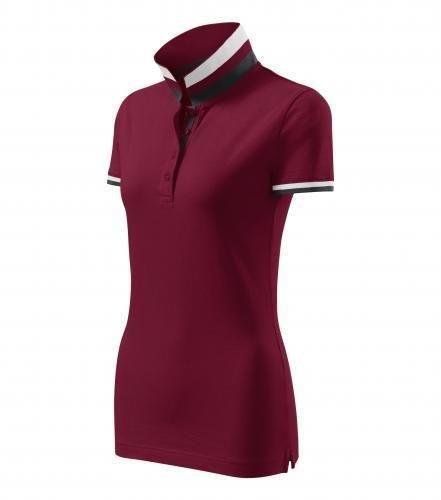 Koszulka Polo DAMSKA Malfini COLLAR UP garnet