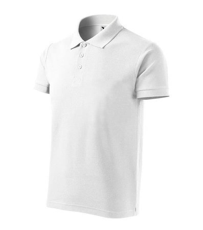 Koszulka Polo MĘSKA Malfini COTTON HEAVY biała