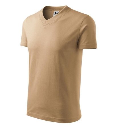 Koszulka Serek MĘSKA Malfini V-NECK piaskowa