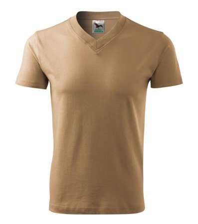 Koszulka Serek MĘSKA Malfini V-NECK piaskowa