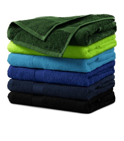 Ręcznik UNISEX Malfini TERRY BATH TOWEL turkusowy