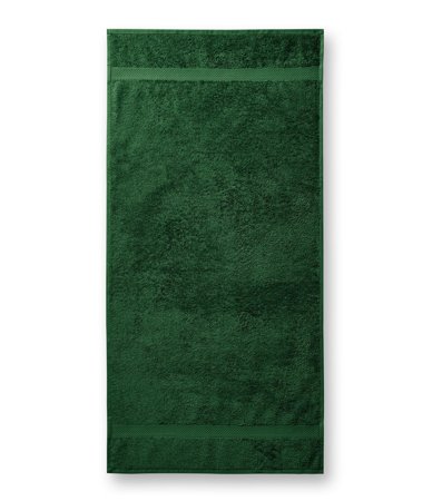 Ręcznik UNISEX Malfini TERRY BATH TOWEL zielony butelkowy