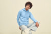 Bluza Kangurka DAMSKA Fruit of The Loom CLASSIC RAGLAN Sweat ciemny granat  