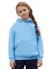 Bluza Kangurka DZIECIĘCA Fruit of The Loom HOODED SWEAT PREMIUM błękitna 