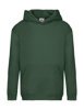 Bluza Kangurka DZIECIĘCA Fruit of The Loom HOODED SWEAT PREMIUM zielona butelkowa