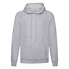 Bluza Kangurka MĘSKA Fruit of The Loom LIGHTWEIGHT HOODED Sweat  szary melanż 