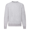 Bluza Klasyczna MĘSKA Fruit of The Loom CLASSIC RAGLAN Sweat szary melanż 