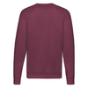 Bluza Klasyczna MĘSKA Fruit of The Loom LIGHTWEIGHT RAGLAN Sweat burgundowa