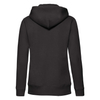 Bluza z kapturem i suwakiem  DAMSKA Fruit of The Loom PREMIUM HOODED Sweat Jacket czarna 