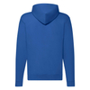 Bluza z kapturem i suwakiem  MĘSKA Fruit of The Loom CLASSIC HOODED Sweat Jacket niebieska