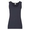 Koszulka Tank Top DAMSKA Fruit of The Loom VALUEWEIGHT VEST granatowa 